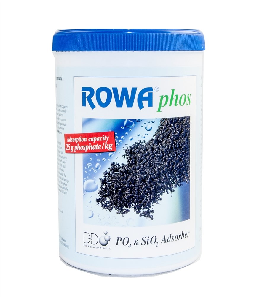 D&D Rowaphos phosphate remover bottle improves reef tank clarity