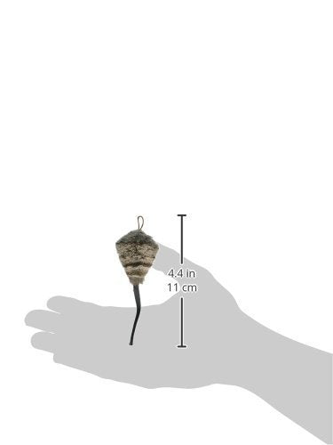 Da Bird GoCat mouse-refill provides a safe replacement mouse for wand chasing.