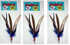 Da Bird GoCat Super Feather Refill close-up showing vibrant replacement feathers for engaging play.