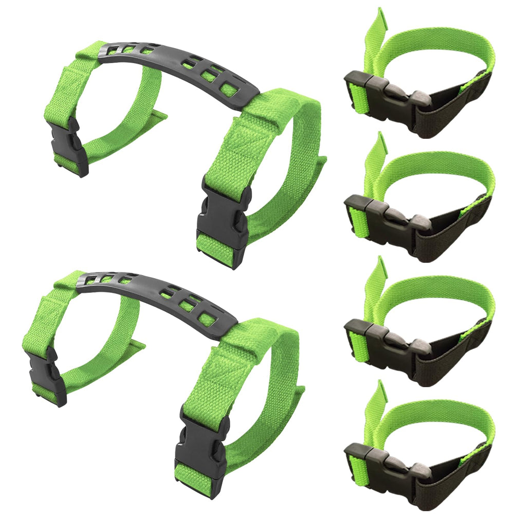DaBoQQQ Dog Playpen Easy-Carry Strap 2-Pack aids safe lifting during travel.