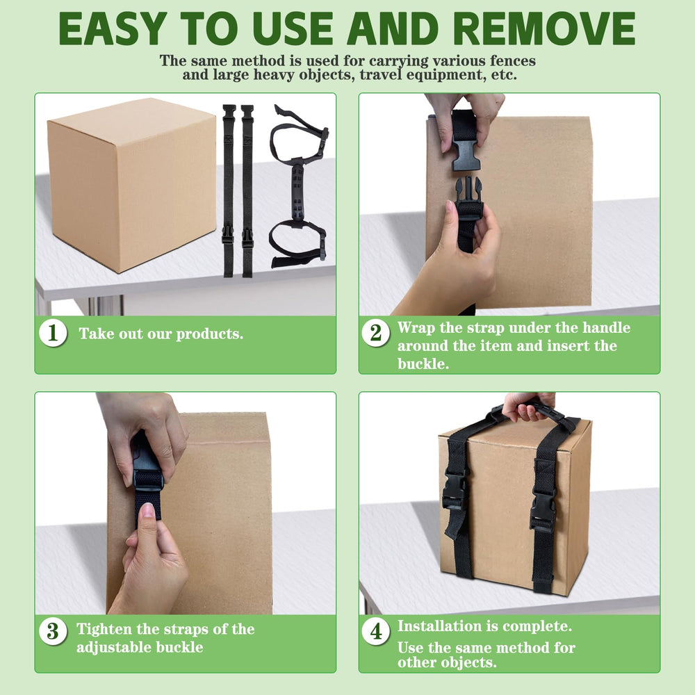 Two-pack DaBoQQQ solution for moving dog fences and equipment