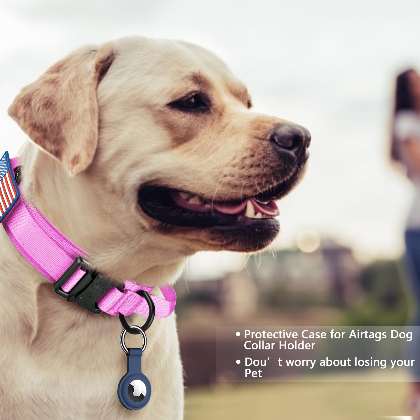 DAGANXI Tactical Collar with control handle for precise training