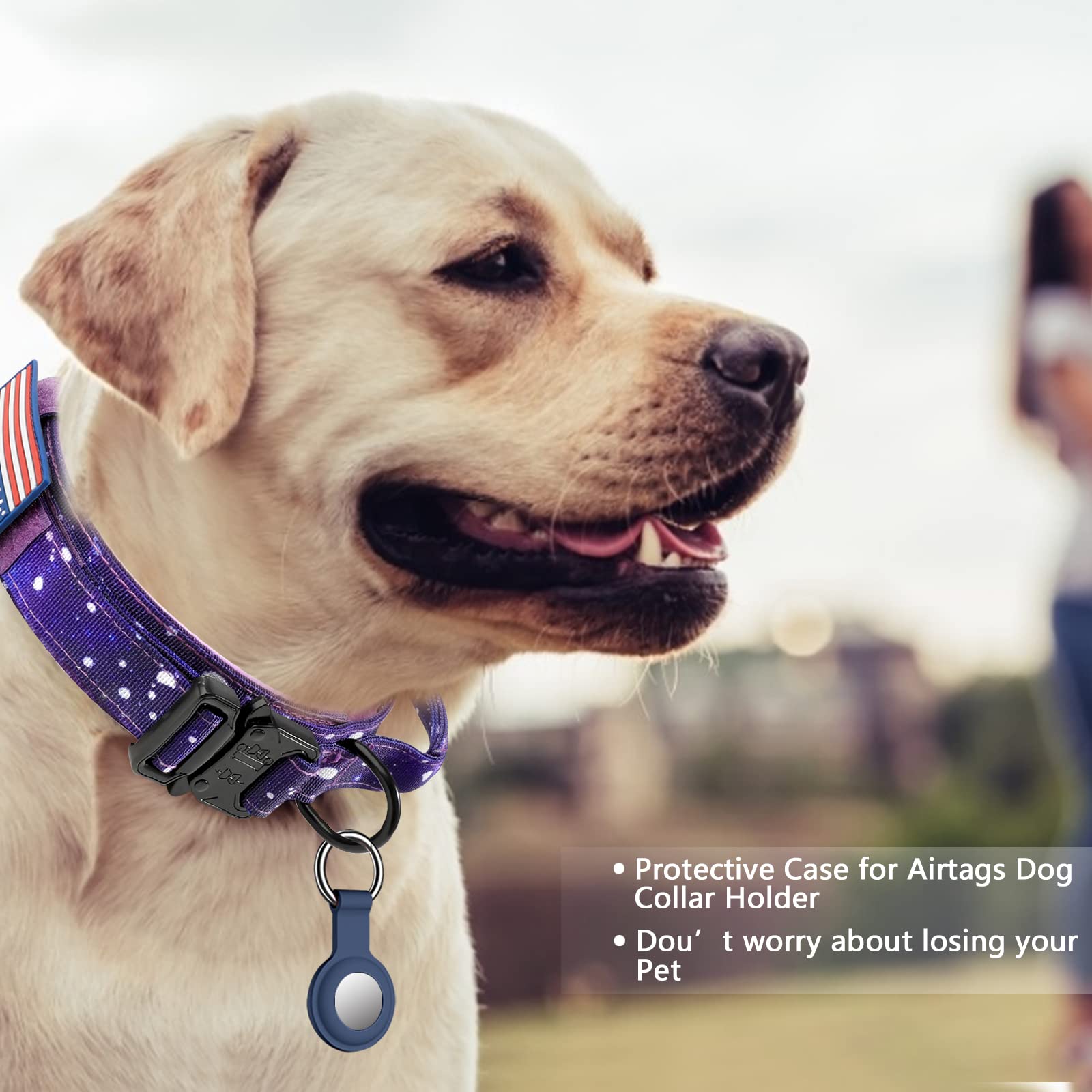 DAGANXI Tactical Collar with control handle for safer training