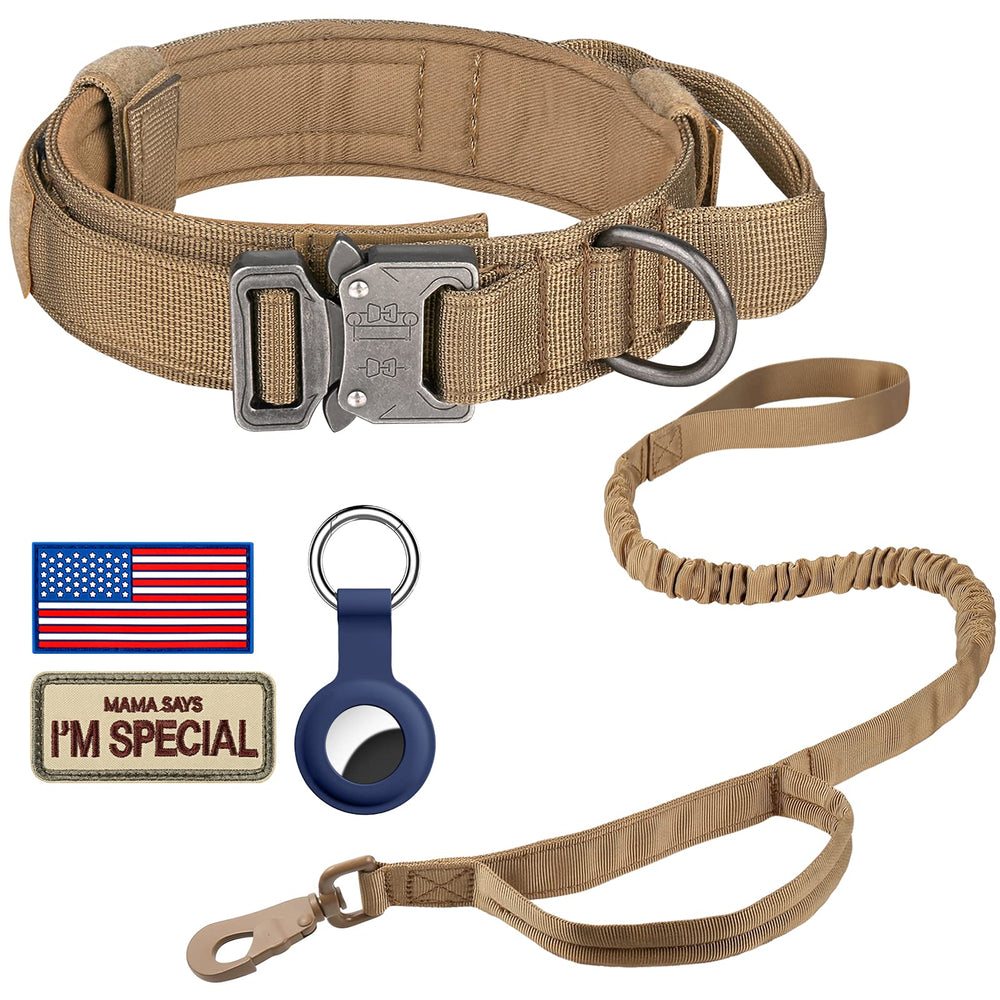 DAGANXI Tactical dog collar padded for daily comfort during walks