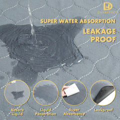 DAHAPYBOO pad in crate with non-slip bottom to prevent slipping
