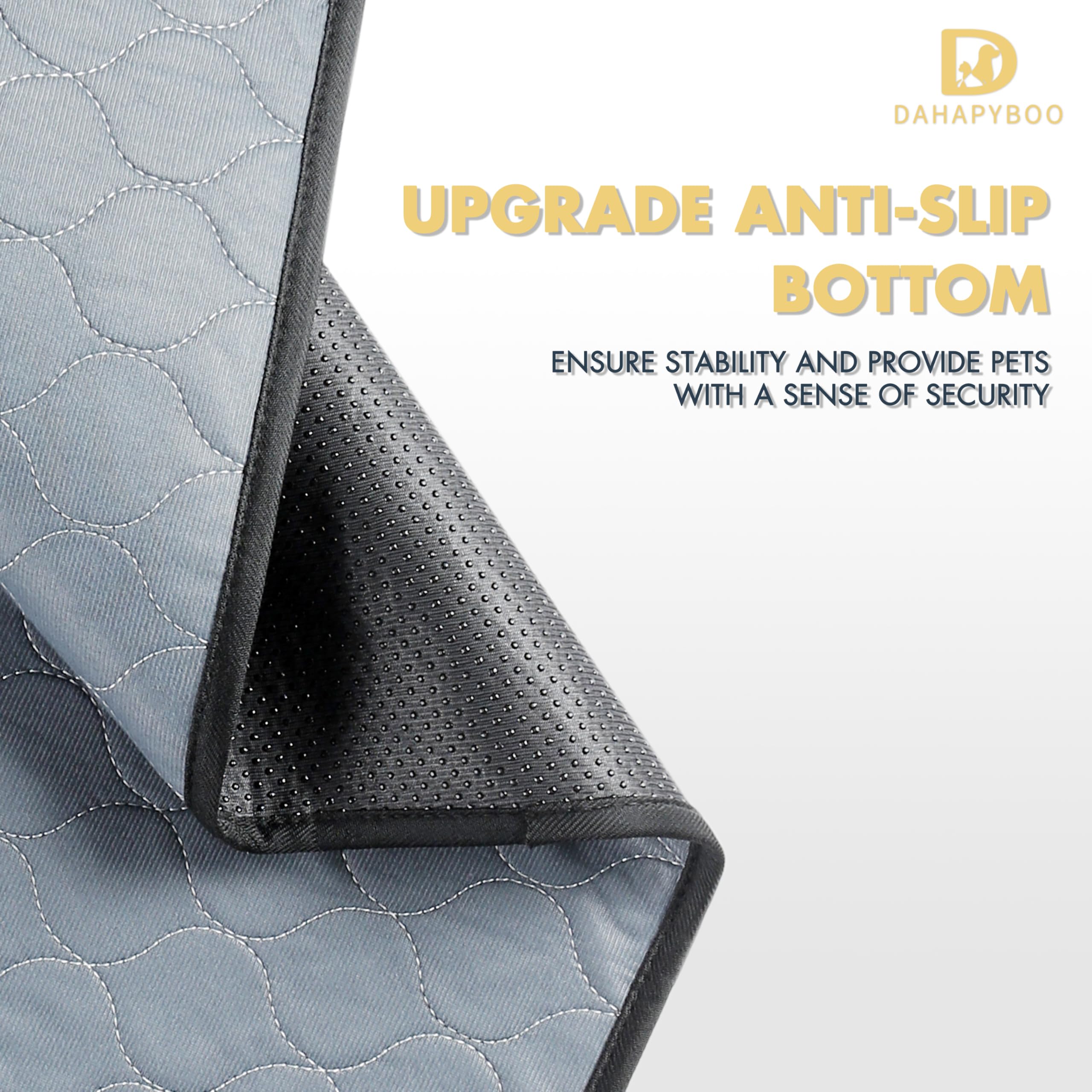 DAHAPYBOO pad in playpen for potty training sessions