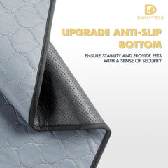 DAHAPYBOO pad in playpen for potty training sessions
