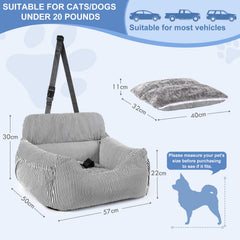 Daitore anchor straps attach seat firmly to car for stability.