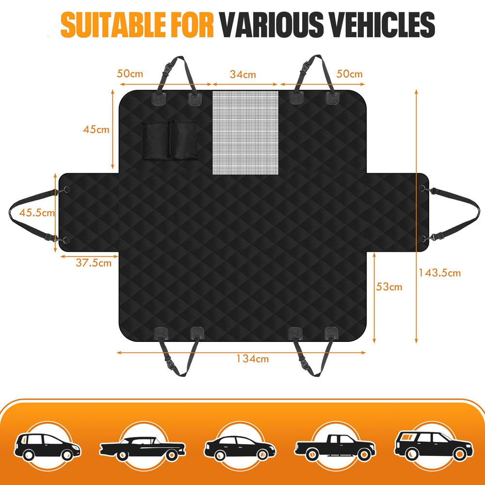 Daitore universal fit suits most cars, SUVs, and trucks with adjustable setup.