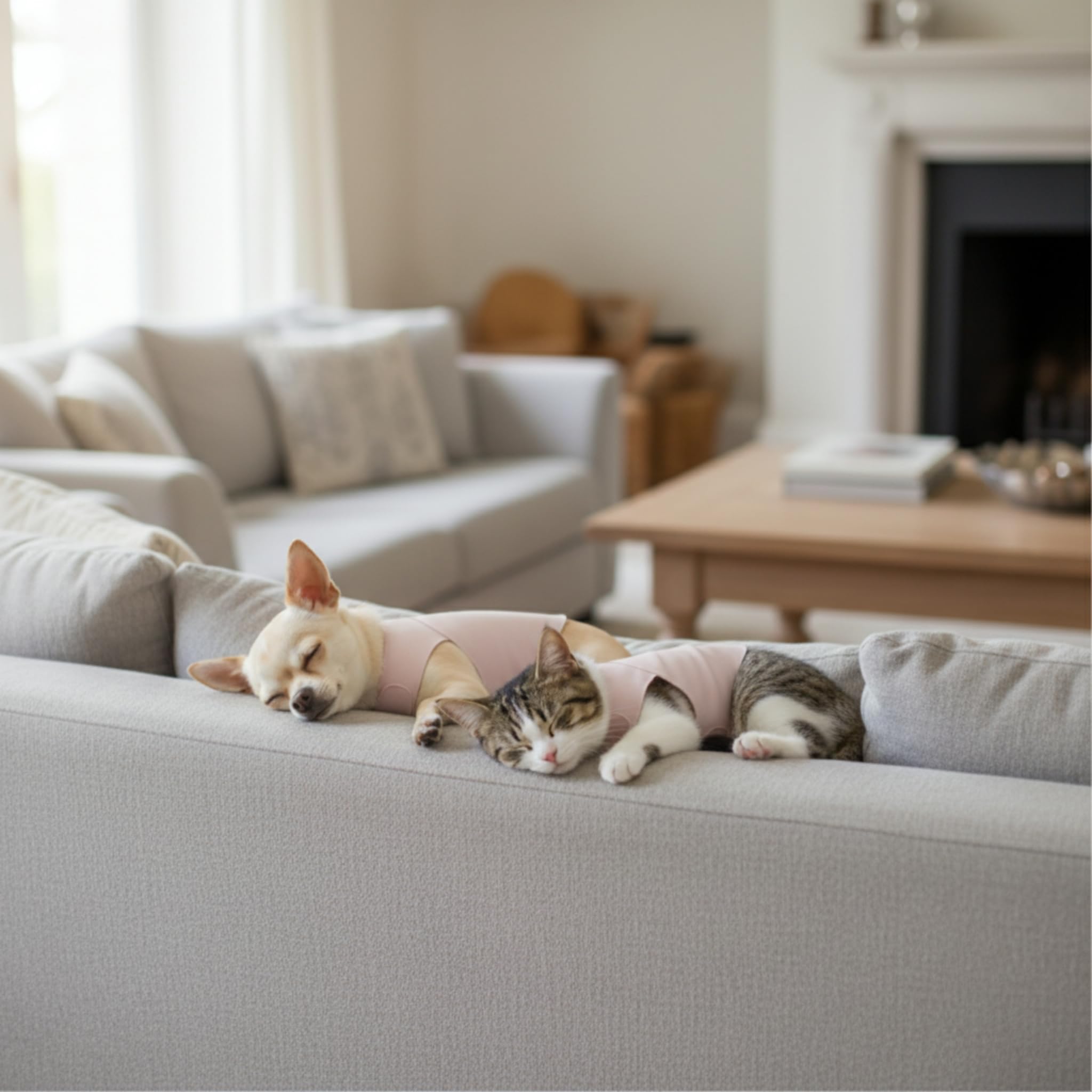 DAJIDALI fur barrier reduces loose hairs on furniture