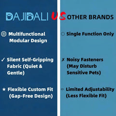 DAJIDALI open-rear recovery design enables potty breaks