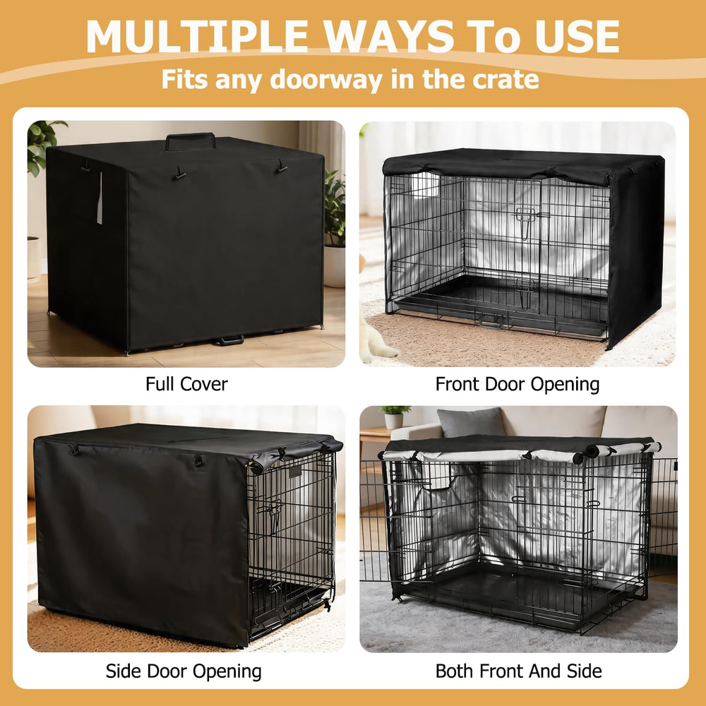 Dalema top zipper and lift handle for moving the crate easily.