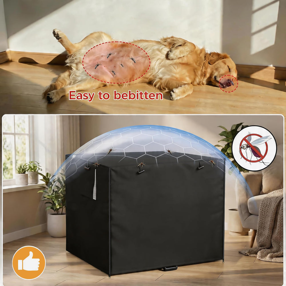 Dalema windproof and dust-blocking cover reduces direct sunlight exposure.