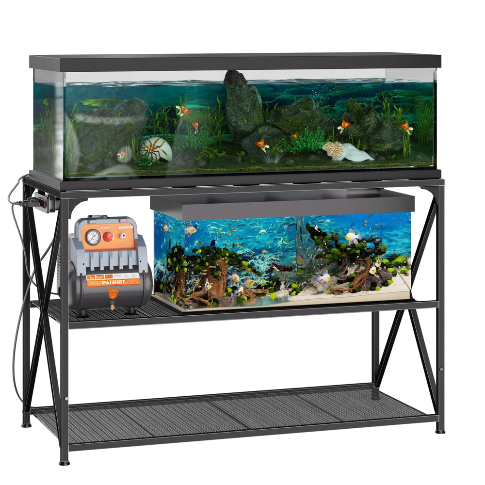 DALEMHOME three-tier design helps keep equipment within reach.