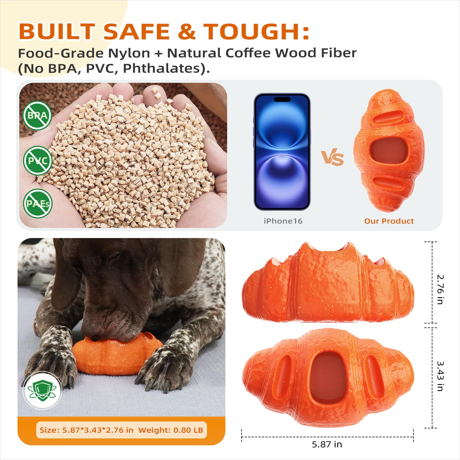 DAMDANLUNO textured ridges aid dental-friendly chewing during solo sessions.