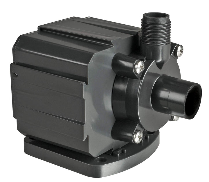 Danner Supreme Aqua-Mag 350GPH pump front view showing compact body and intake