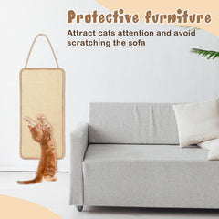 Dansydaisy two-pack scratchers provide multiple locations for your cat’s scratching.