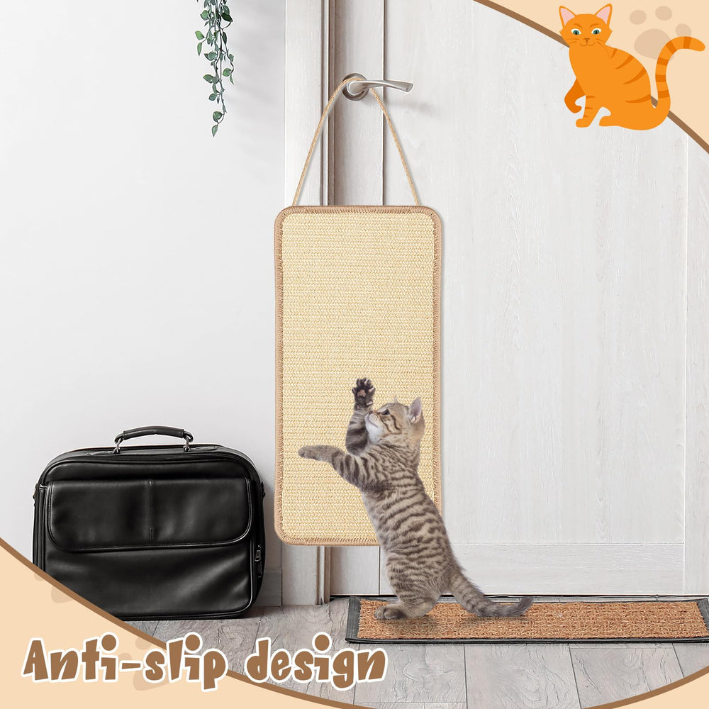 Dansydaisy compact scratcher set ideal for indoor kittens and adult cats.