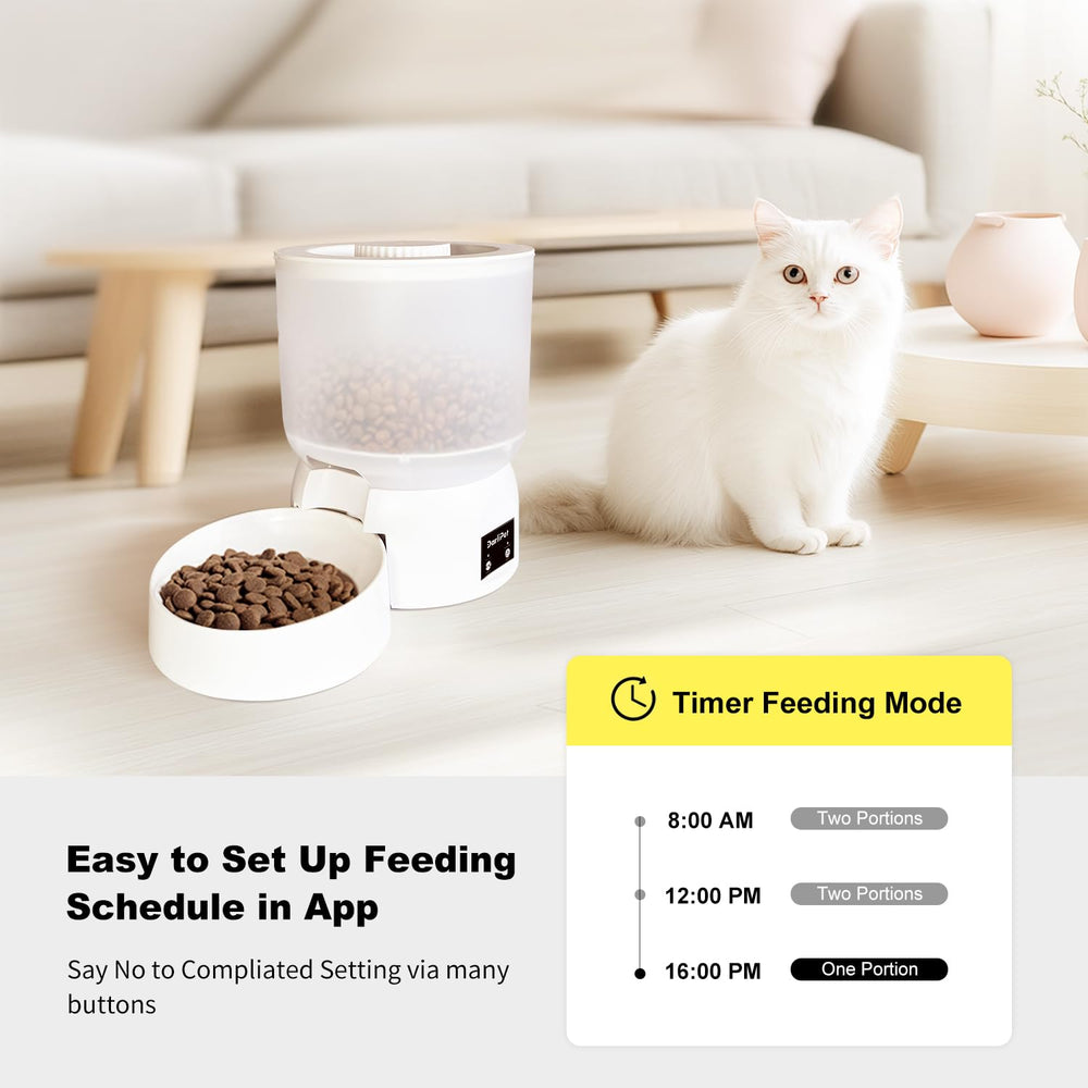 Darlipet anti-stuck outlet ensures smooth food output every time.