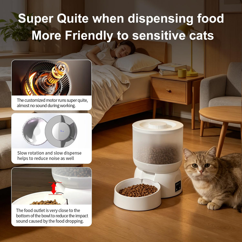 Darlipet Triple Fresh-Seal keeps dry food crisp and moisture-free.