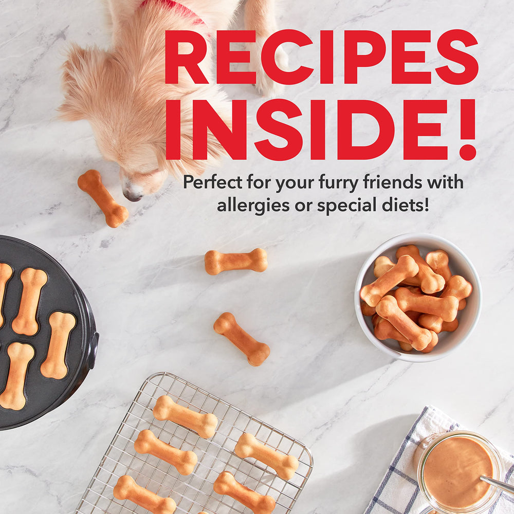 Dash Express Dog Treat Maker bone-shaped treats provide tasty rewards during training.