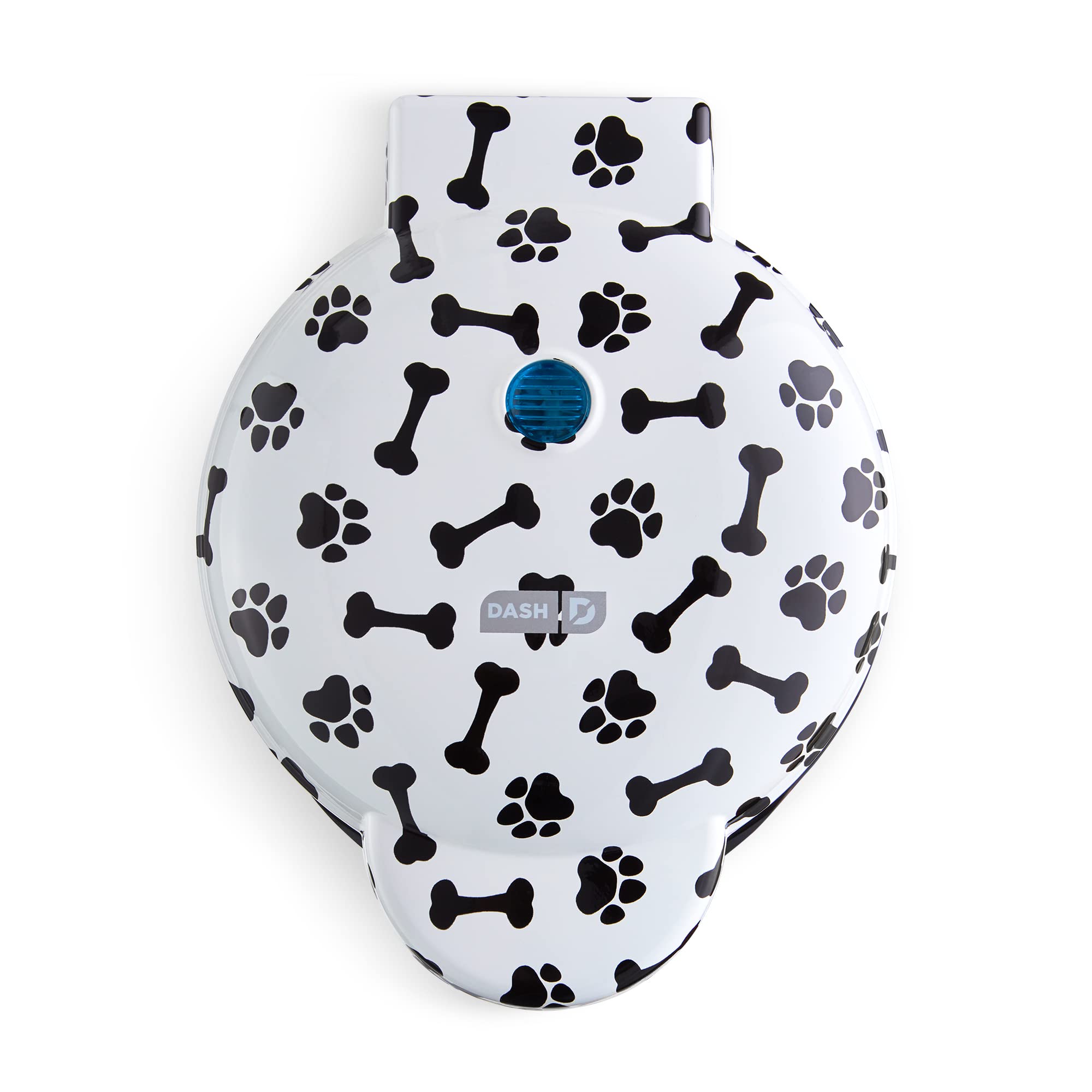 Dash Express Dog Treat Maker with nonstick plate for easy, mess-free release of homemade treats.