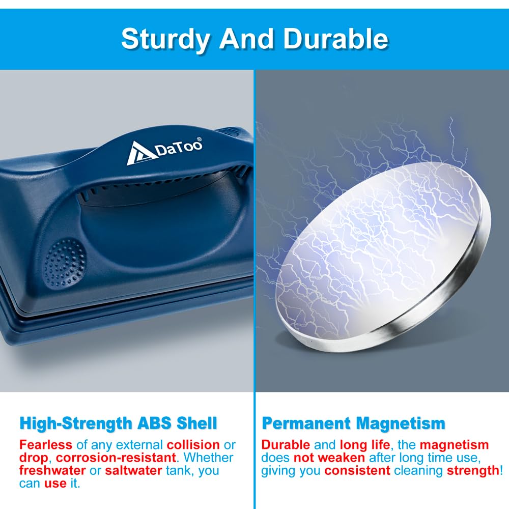 DaToo ergonomic handle facilitates reaching tight corners.
