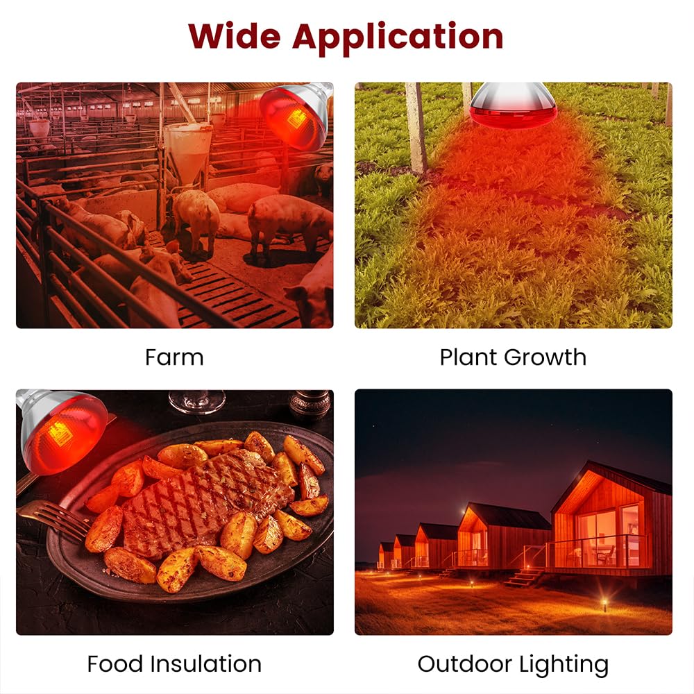 DaToo E26 base lamp installs easily in standard fixtures.