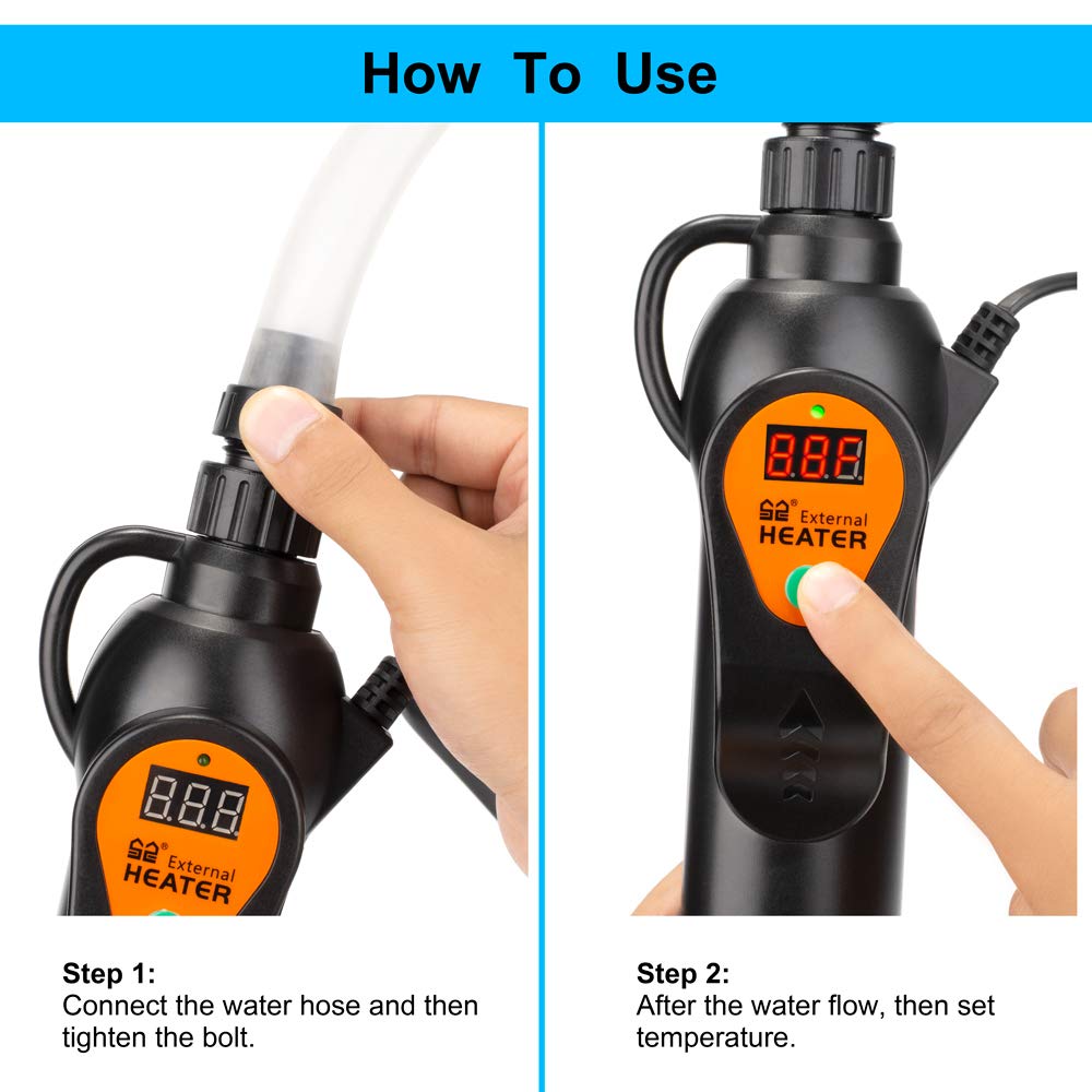 Datoo cleaning brush included supports easy heater maintenance.