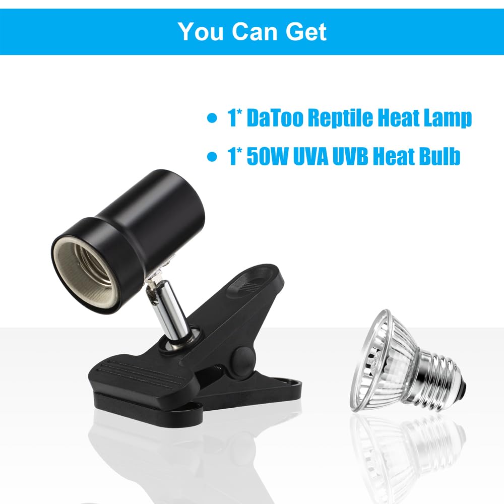 DaToo broad compatibility fits most terrariums, tanks, and cages.