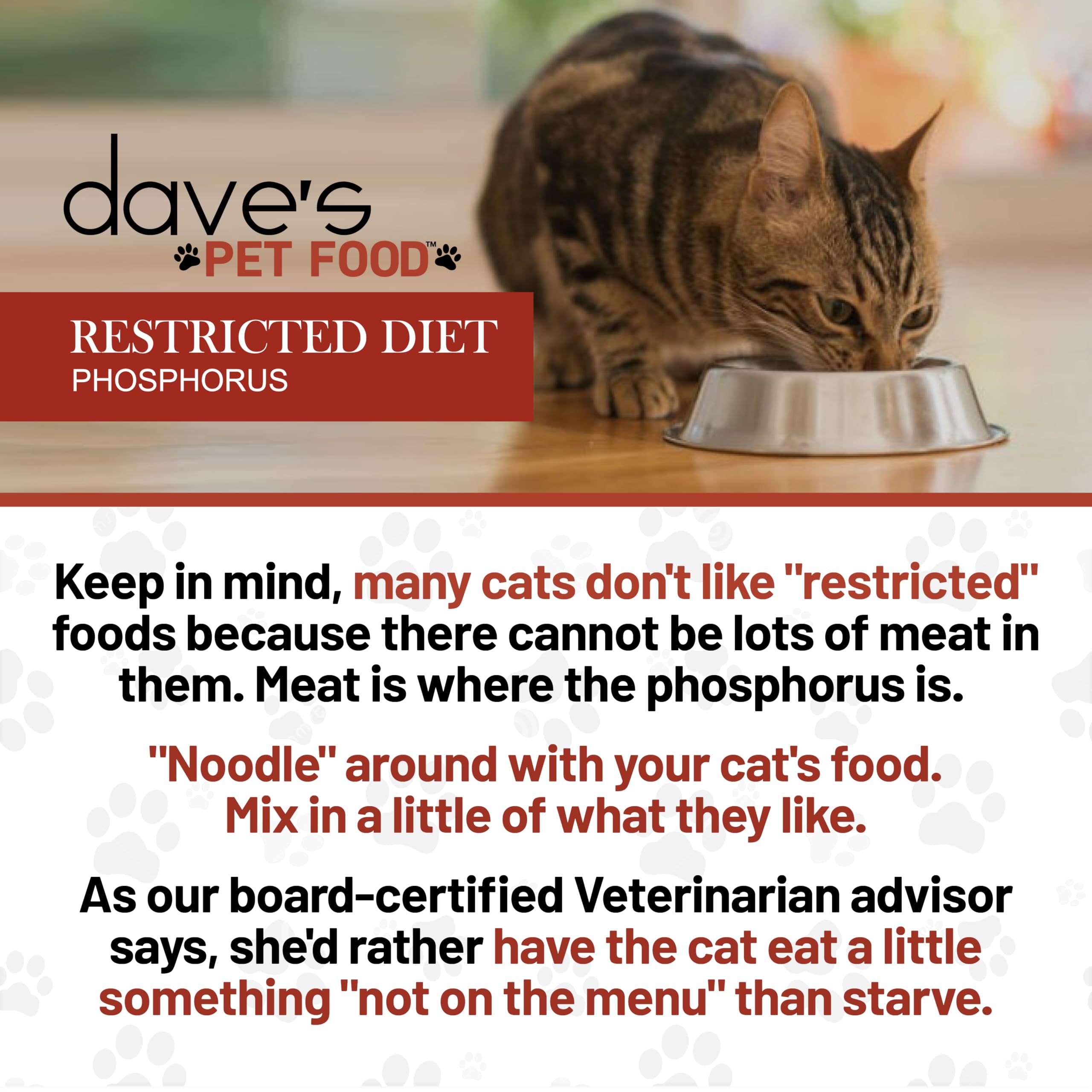 Dave's Pet Food Kidney Support Stew soft texture appeals to picky eaters.
