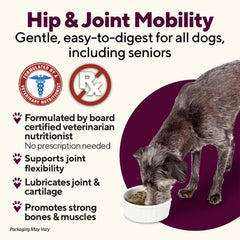 Dave's Pet Food wet dinner for seniors supports mobility and tasty meal moments.