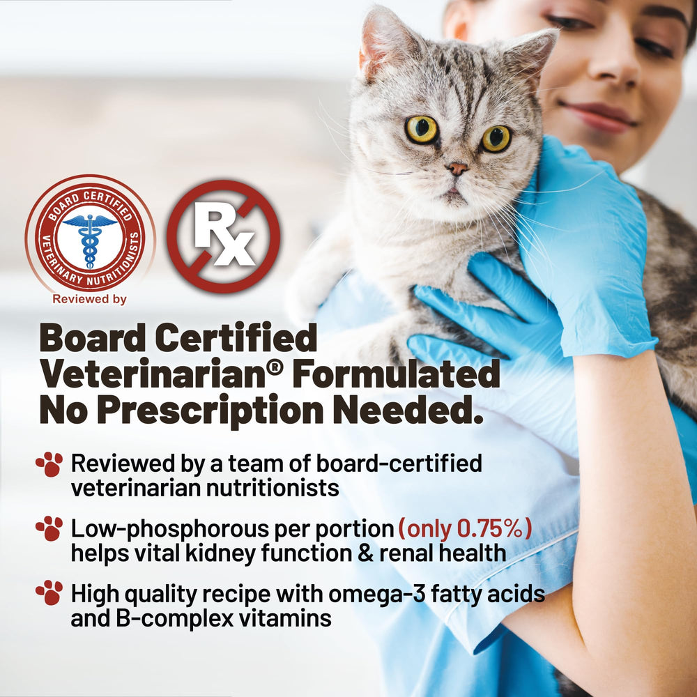 Dave's Pet Food Renal Cat Treats—made in USA—for dependable kidney-friendly snacking.