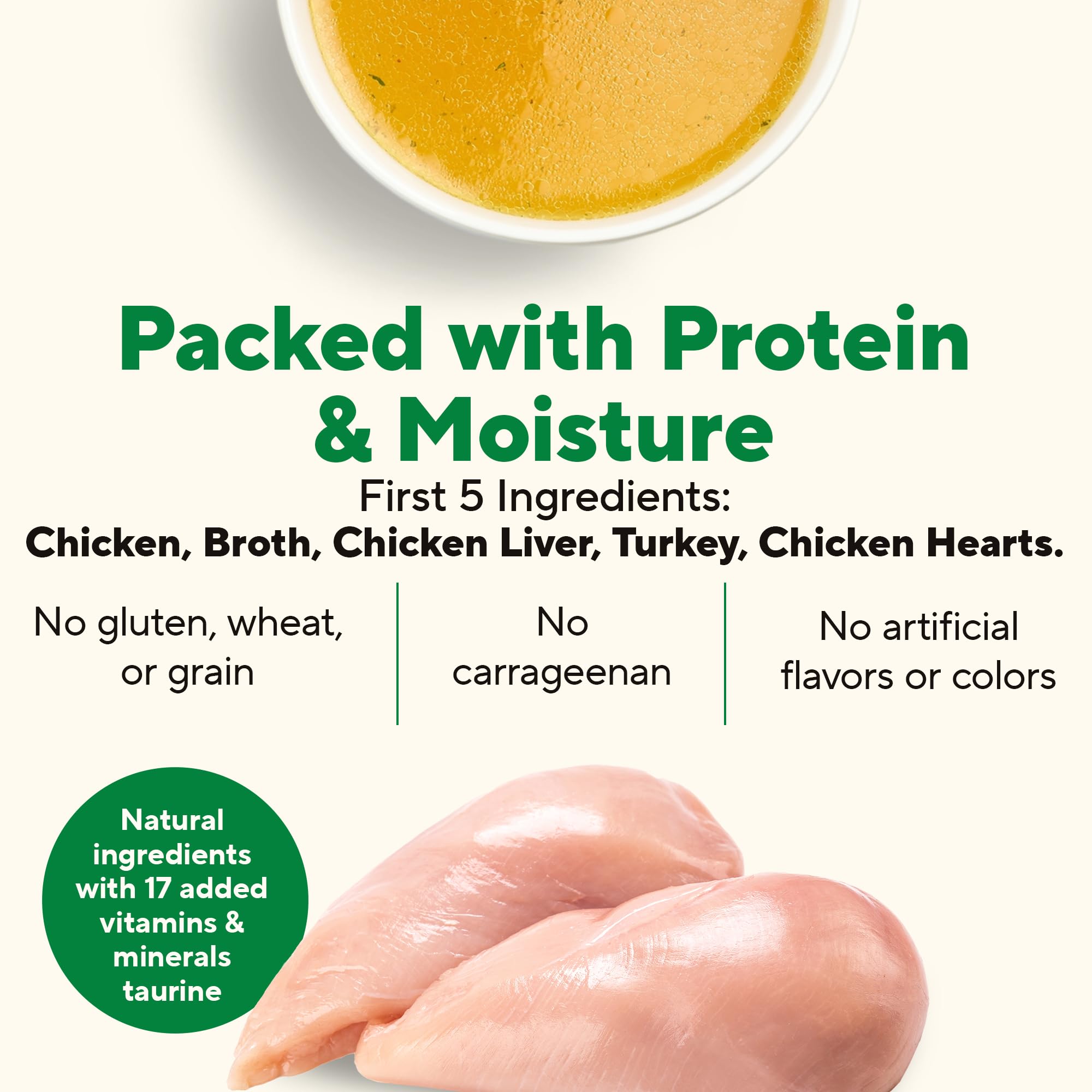 Dave's Pet Food wet cat food pate chicken open can ready to serve.