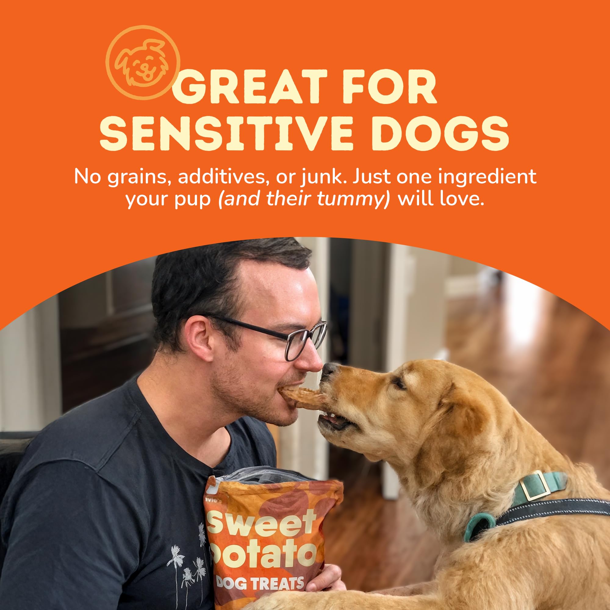 Davie's Naturals bites rich in iron and vitamins for dogs.