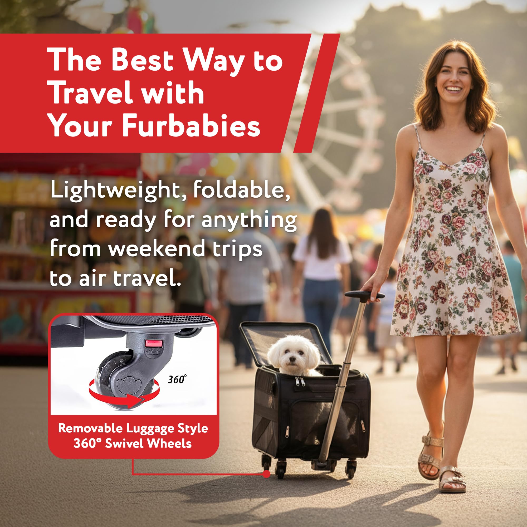 dbest petsmart cart back ventilation door emphasizes breathability during trips