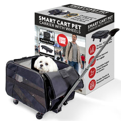 dbest petsmart cart front view shows compact travel-friendly design for pets
