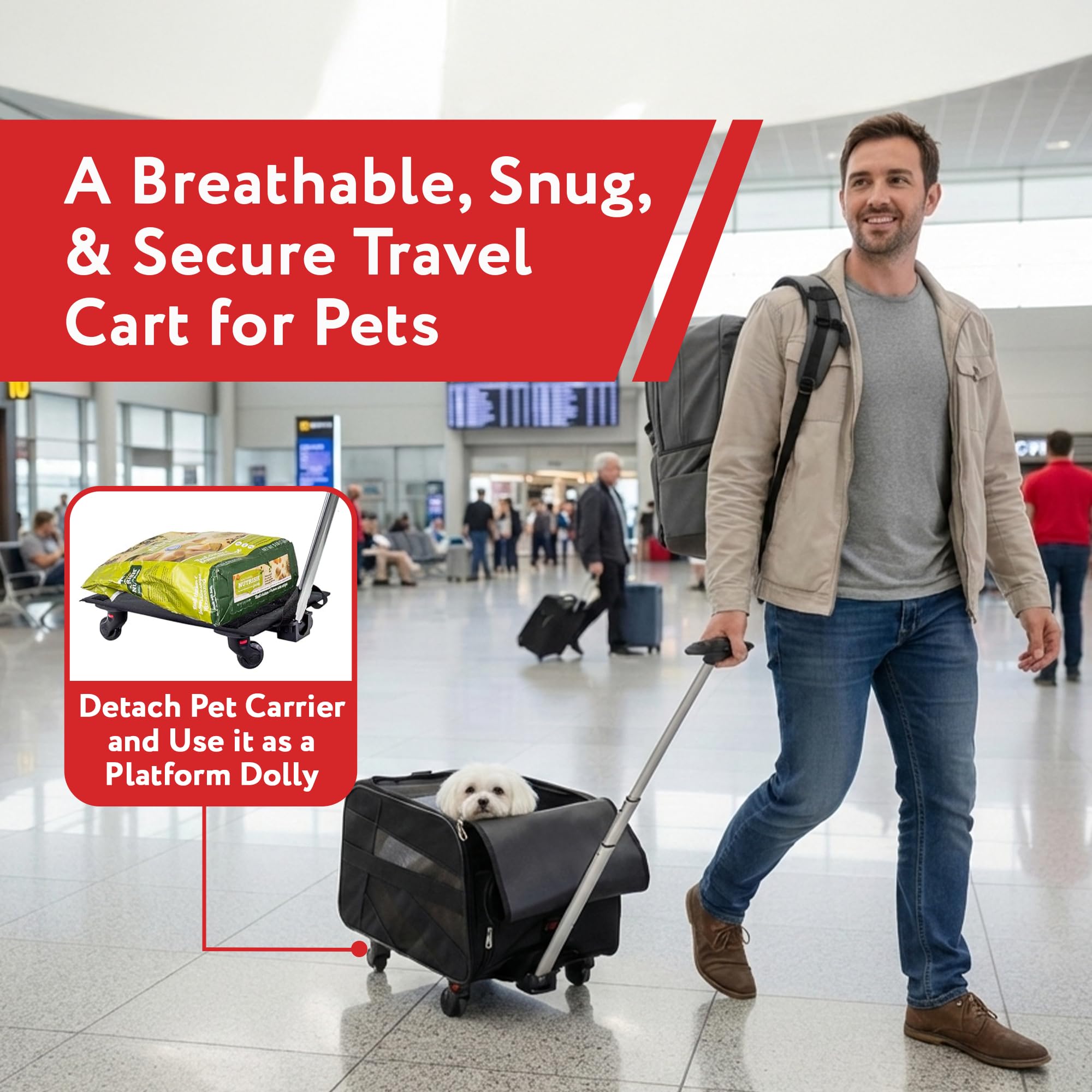 dbest products waterproof breathable material with mesh panels ensuring air flow
