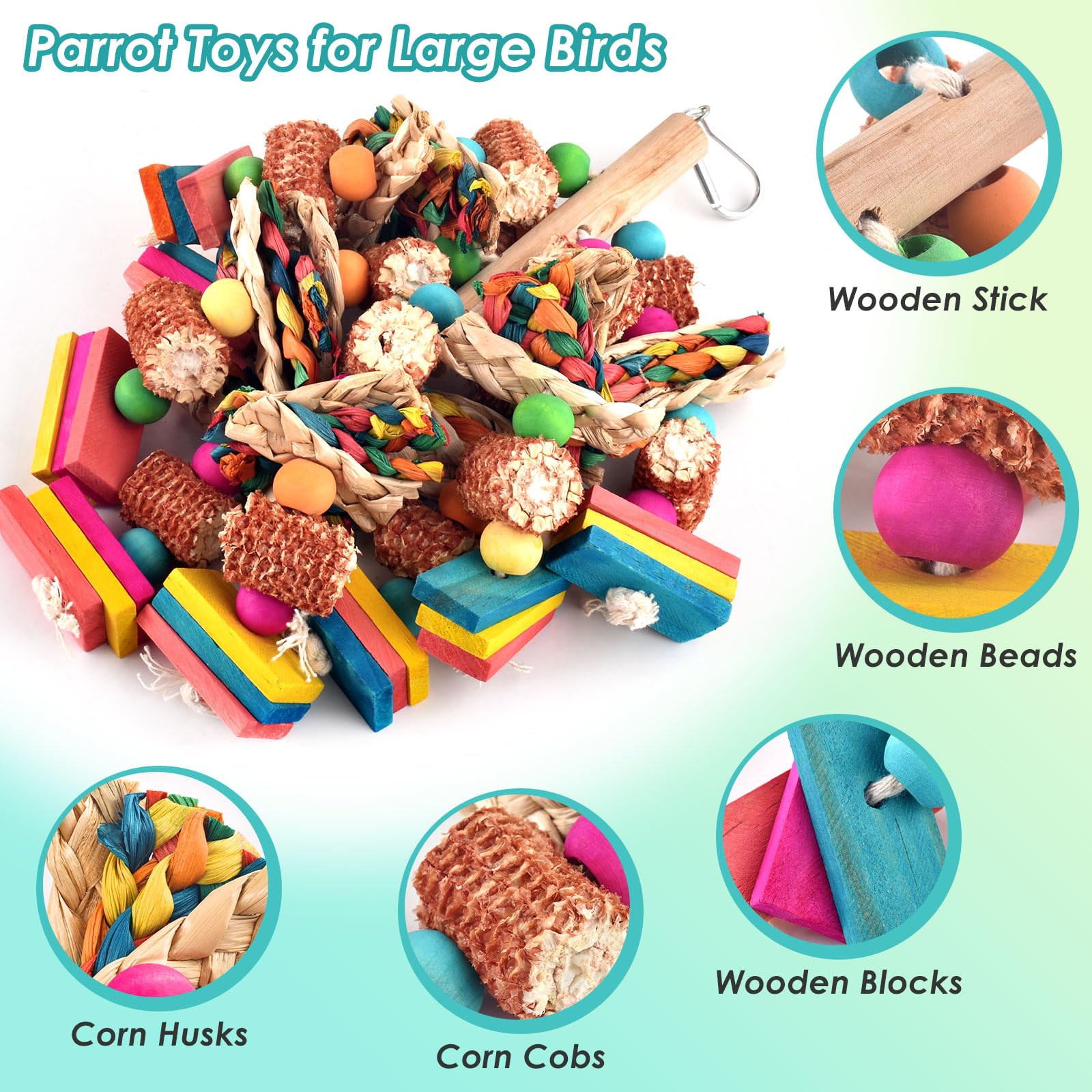 DBNESS hemp rope and wood blocks offering durable, engaging play
