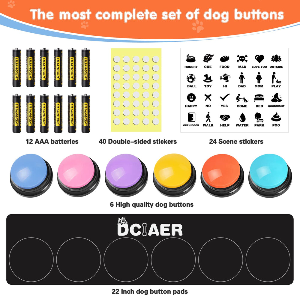 DCIAER 12 AAA batteries pack ensures ready-to-use power.