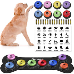 DCIAER dog buttons set for clear communication during training