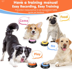 DCIAER dog button mat supports stable placement and easy access