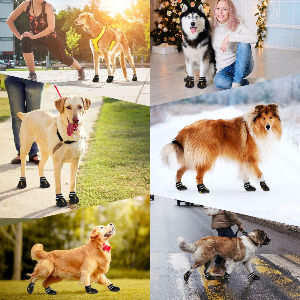 DcOaGt dog shoes suitable for indoor and outdoor use in all seasons.