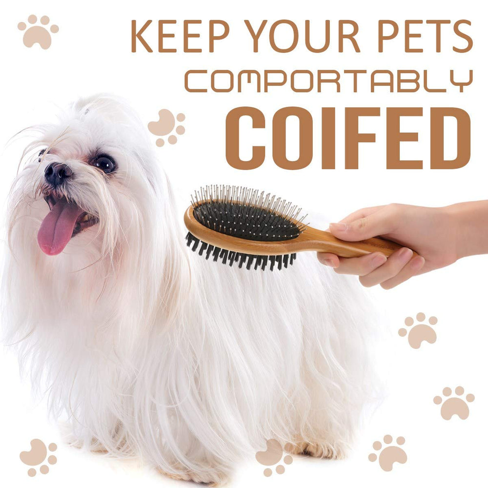 KylePet deshedding brush suitable for long-haired dogs and cats.