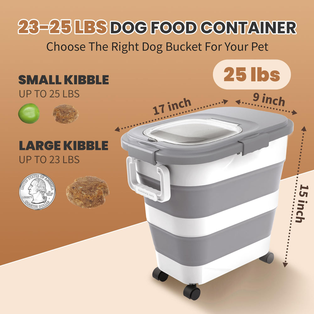 DDMOMMY collapsible bin folded for compact storage
