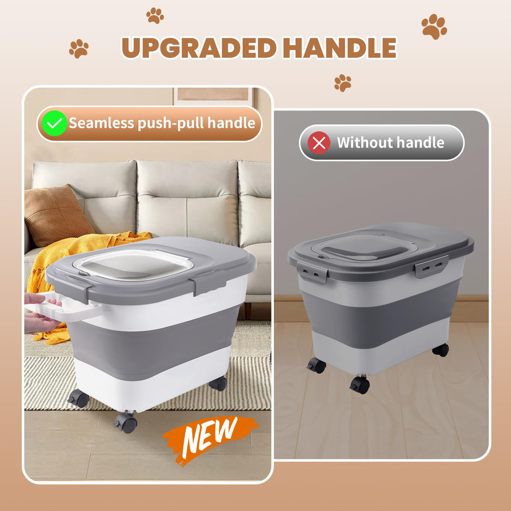 DDMOMMY four-side locking lids and double seals in action