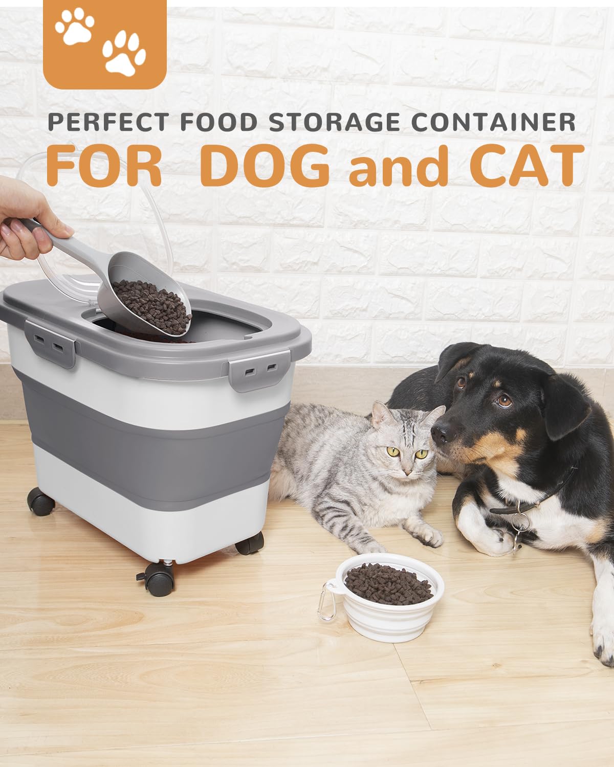 DDMOMMY airtight-sealed container preserves freshness and reduces moisture exposure.