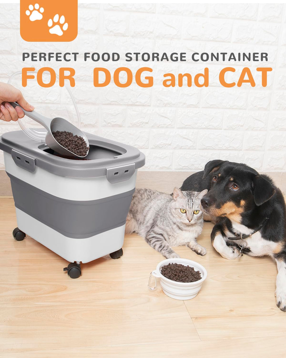 DDMOMMY airtight-sealed container preserves freshness and reduces moisture exposure.