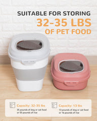 DDMOMMY included scoop makes portioning pet food quick and simple.