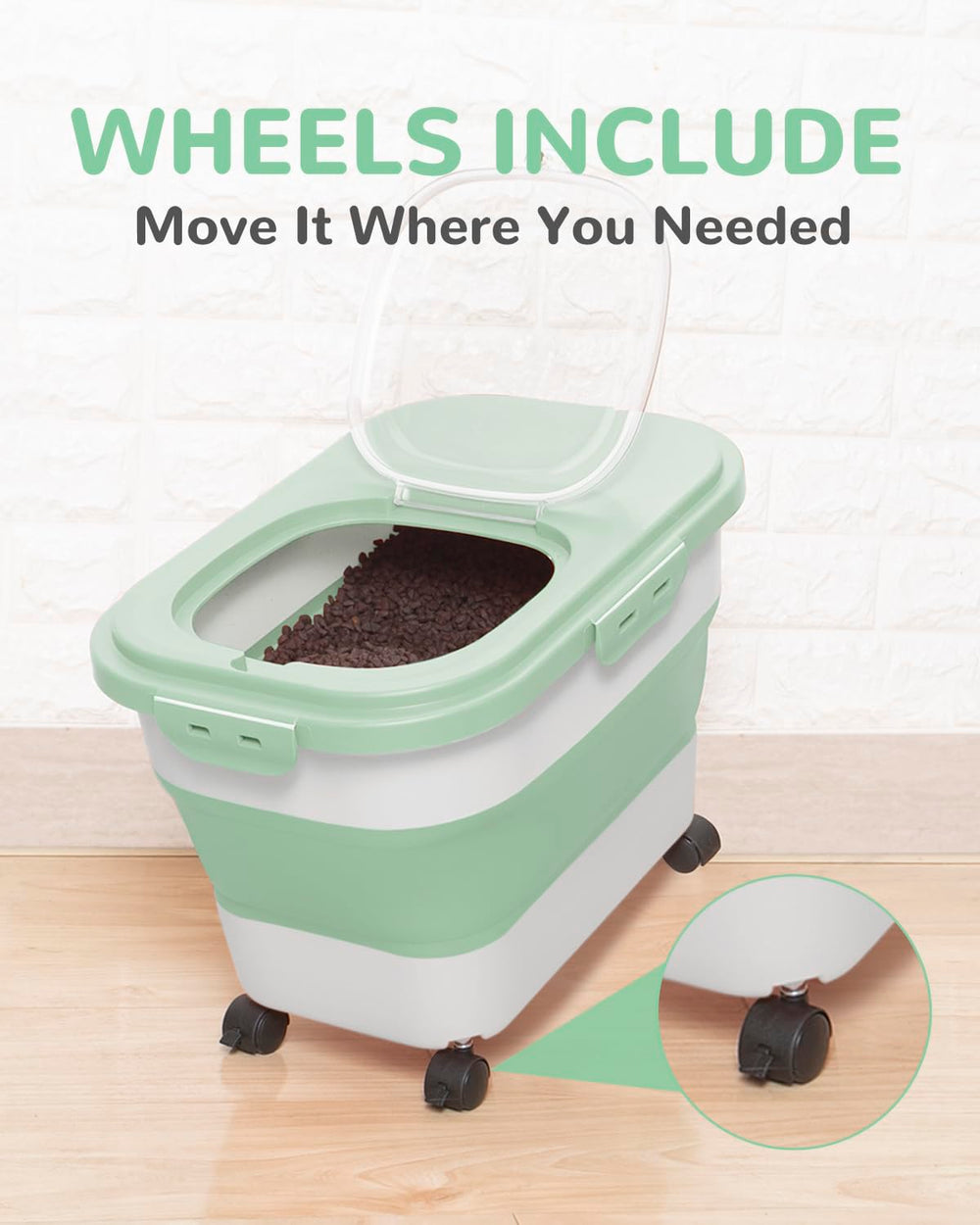 DDMOMMY built-in scoop included for quick serving.